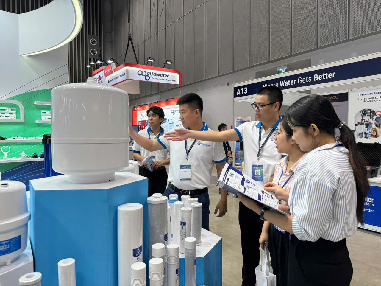 Sông Hồng Việt tự hào hoàn thành hành trình ấn tượng tại Vietwater 2024 1 Sông Hồng Việt tự hào hoàn thành hành trình ấn tượng tại Vietwater 2024 1