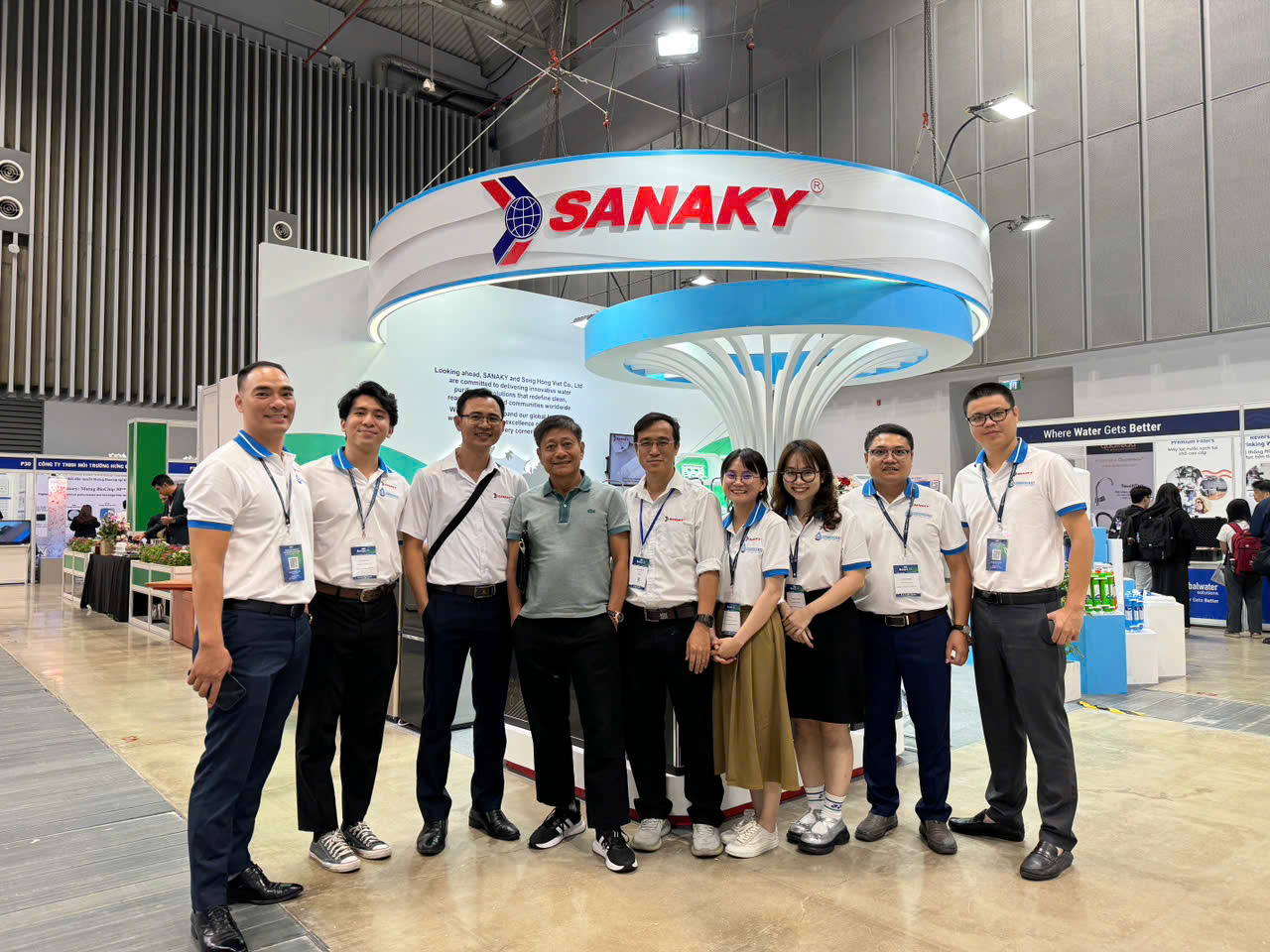 Sông Hồng Việt tự hào hoàn thành hành trình ấn tượng tại Vietwater 2024 Sông Hồng Việt tự hào hoàn thành hành trình ấn tượng tại Vietwater 2024