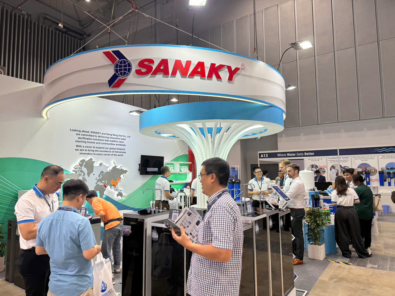 Sông Hồng Việt tự hào hoàn thành hành trình ấn tượng tại Vietwater 2024 2 Sông Hồng Việt tự hào hoàn thành hành trình ấn tượng tại Vietwater 2024 2