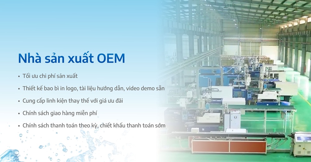 Các kênh tìm nguồn hàng máy lọc nước chính Các kênh tìm nguồn hàng máy lọc nước chính